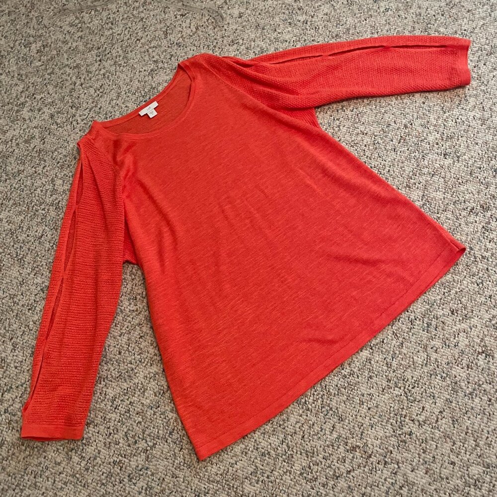 light linen sweater